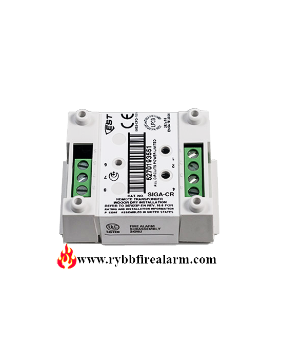 EDWARDS EST SIGA-CR CONTROL RELAY MODULE FIRE ALARM WITH COVER 20+ AVAILABLE 