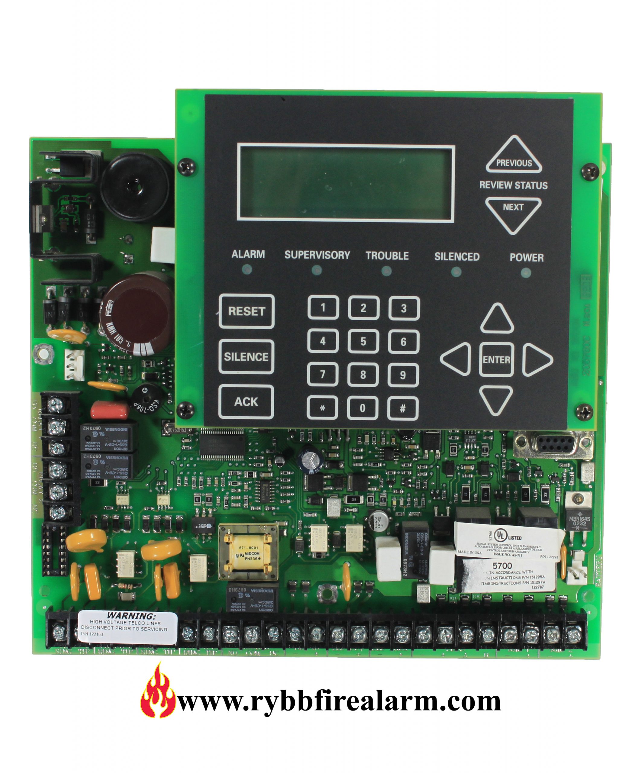 Silent Knight SK-5700 Addressable Fire Alarm Control Panel Version 10.0 by Silent Knight 