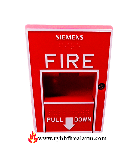 Siemens HMS-D Addressable Red Manual Pull Station Fire Alarm 500-033400 *New* 