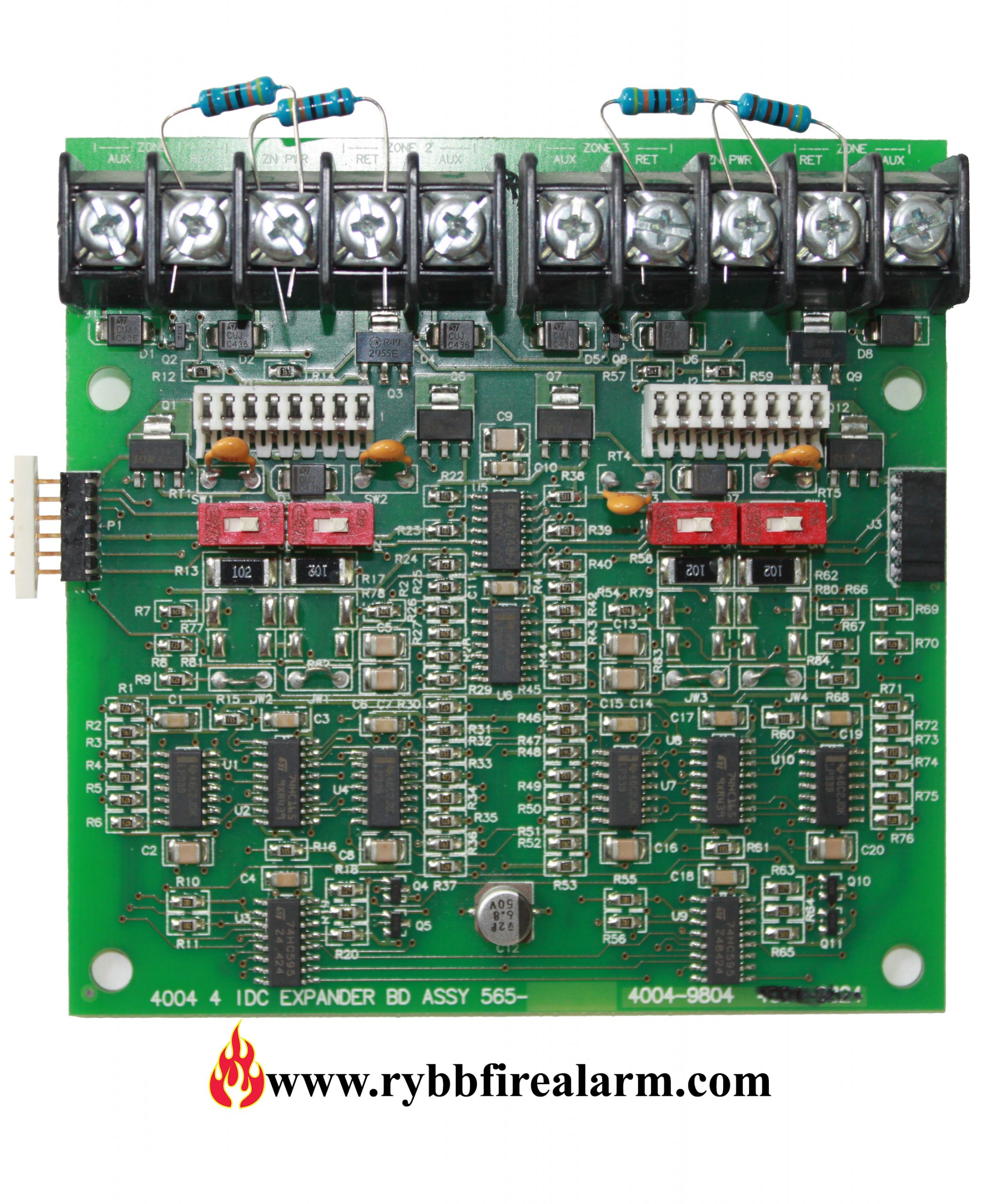 SIMPLEX 556-244 556244 Fire Alarm Battery Monitor Module Circuit Board 