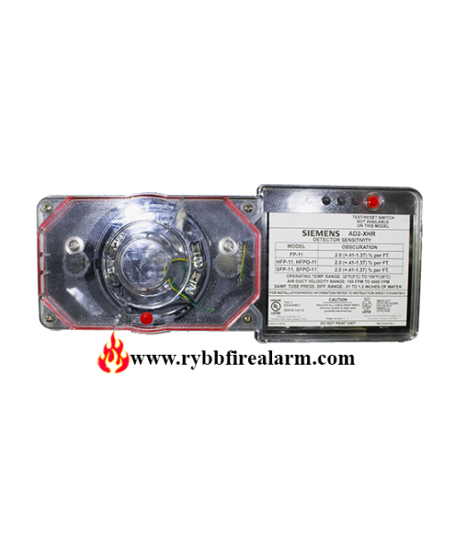 Siemens AD2-XHR Duct Smoke Detector P/n:500-649708