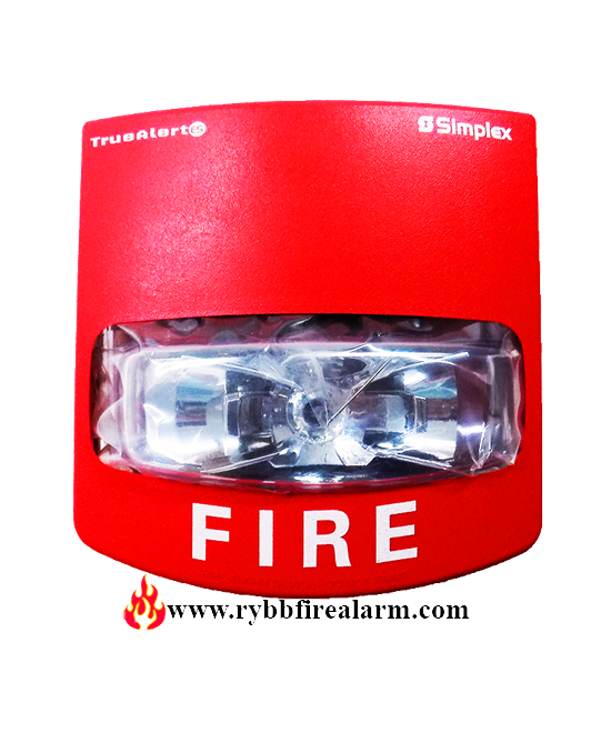100 AVAILABLE FREE SHIPPING !!! Simplex 4906-9101 Wall Mount Fire Alarm Strobe 