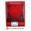 Edwards Est G4RB Surface Back Box Red (Plastic)