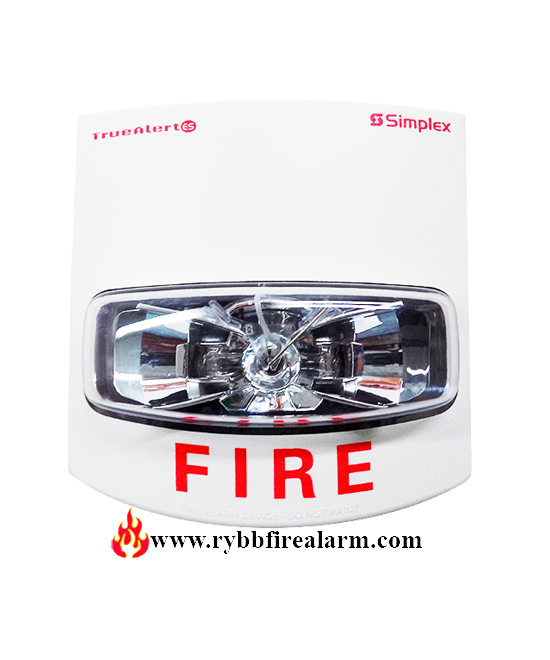 Simplex 4904-9329 Fire Alarm Strobe White 