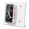 Edwards 405-8A-TW High Candela Wall Strobe White