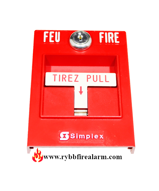 Simplex Fire Alarm Pull Station Addressable Single VDC Action 9 28 to G6V4 