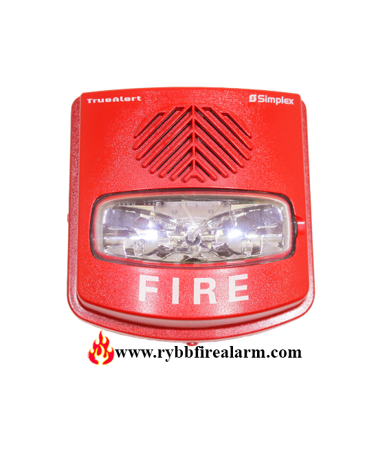 NEW SIMPLEX 49VO-WRFO WALL RED FIRE ALARME STROBE FREE SHIPPING !!! 
