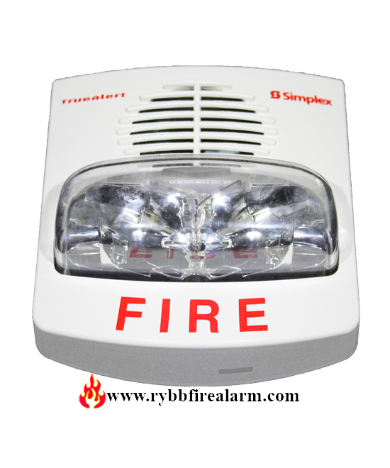 Simplex TrueAlert Fire Alarm White 
