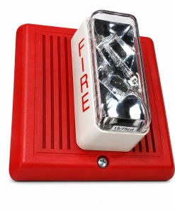 Edwards 757-7A-CS Chime Strobe 15/75 Red