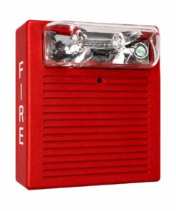 Wheelock AS-121575W-FR Horn Strobe Red