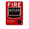 Fire-Lite BG-12LO Outdoor Dual-Action Pull Station