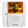 Potter CHS-24AW Amber Lens Horn Strobe