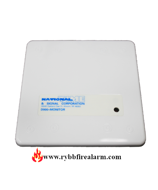 National Time & Signal D900-MINI-P Fire Alarm Mini Priority Monitor Module 