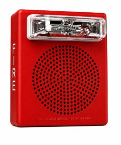 Wheelock E50H-24MCW-FR Speaker Strobe Red