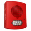 Eaton EL3RHS-FR Outdoor Horn Strobe Red