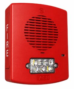Eaton EL3RHS-FR Outdoor Horn Strobe Red