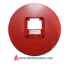 Edwards EST GCTR Trim Plate, Red.