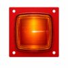 System Sensor LENS-A Wall Strobe Attachment Amber