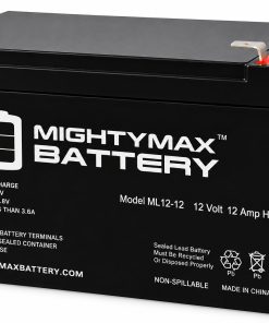 Mighty Max ML12-12F2 12V 12Ah SLA AGM Battery