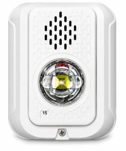 System Sensor P2WLED-P Horn Strobe White Plain