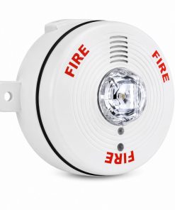 System Sensor PC2WK Outdoor Ceiling Horn Strobe White