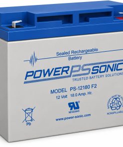 Power-Sonic PS-12180 F2 12V 18Ah SLA AGM Battery