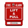 Potter RMS-1T-WP-LP. Pull Station.