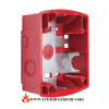 System Sensor SBBR Red Wall-mount Back Box