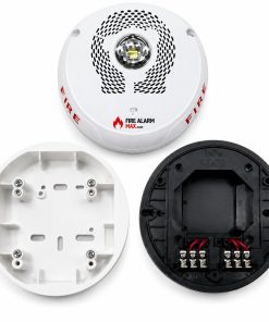 System Sensor SPSCWKLED Outdoor LED Speaker Strobe