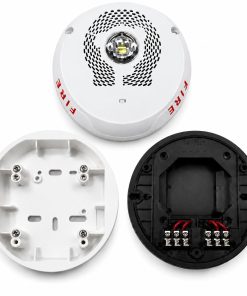 System Sensor SPSCWKLED Outdoor LED Speaker Strobe