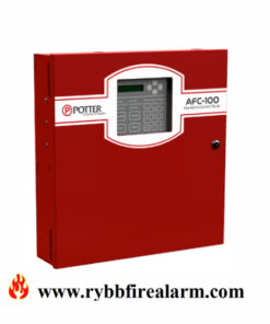 Potter AFC-100 Fire Alarm Control Panel (New w/Cab)