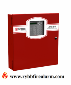 Potter AFC-50 Fire Alarm Control Panel (New w/Cab)