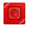 Edwards WGSRF-SP Outdoor Speaker FUEGO Red