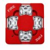 Edwards WGVRF Outdoor LED Wall Strobe Red