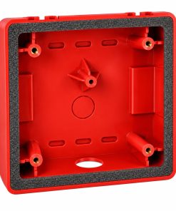 Wheelock WPBB-R Red Weatherproof Backbox